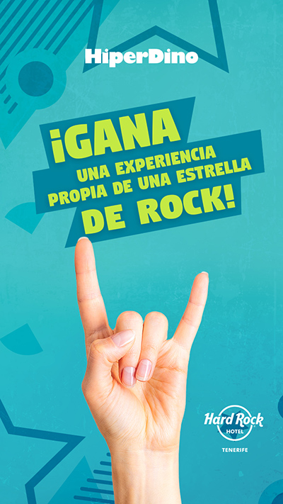 Hiperdino - Gestión RRSS - Stories Concurso Hard Rock