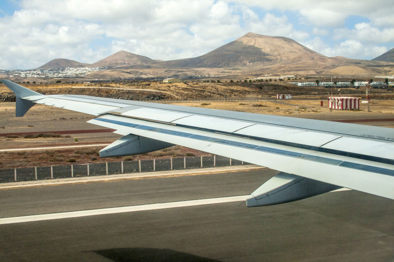 Tráfico Aéreo de Pasajeros en el Aeropuerto de Lanzarote